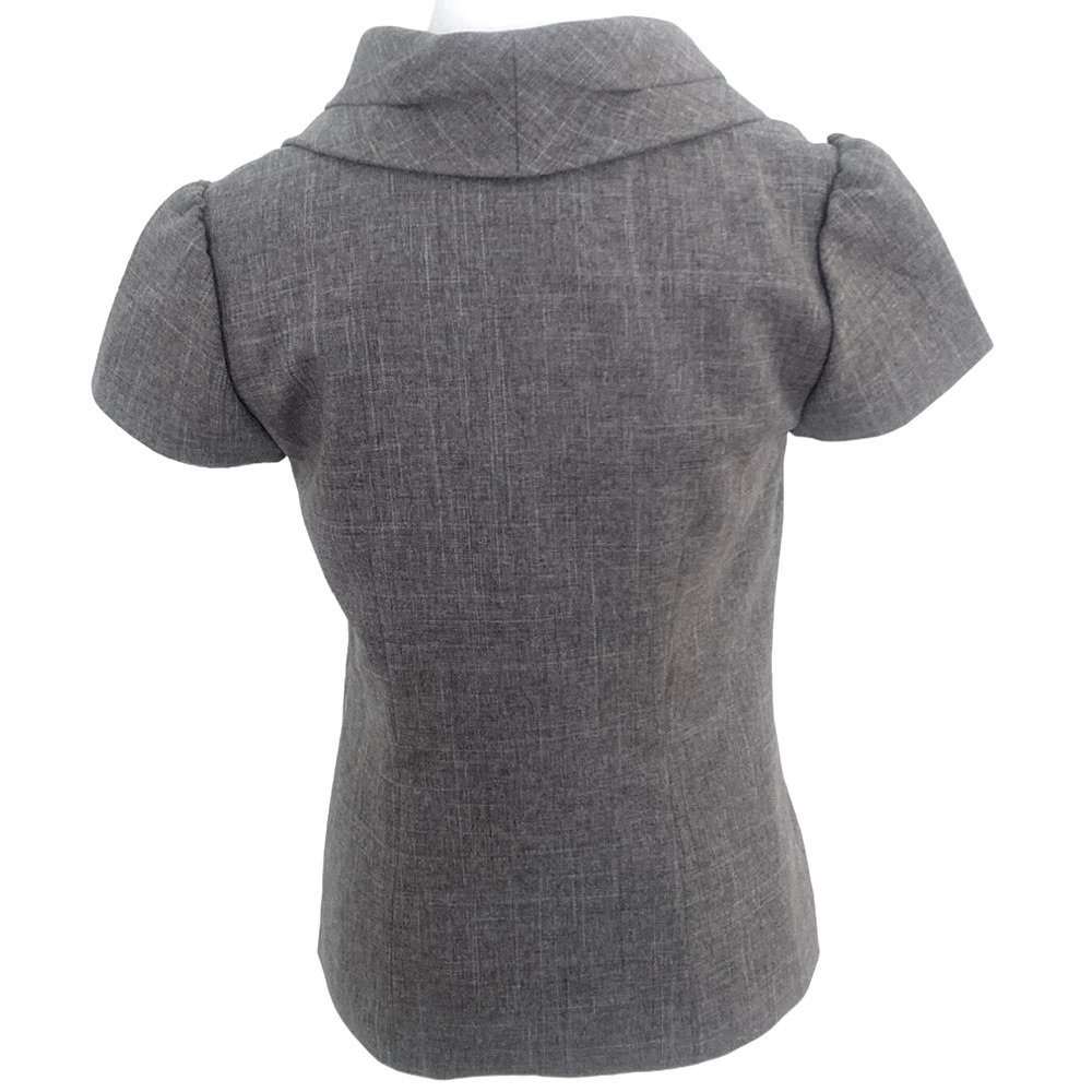 Classiques Entier Gray Shortsleeved Workwear Top - Picture 10 of 10